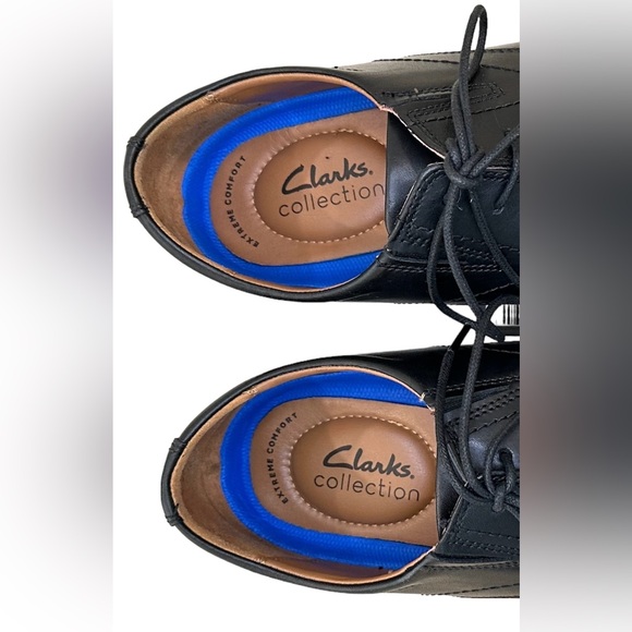 EUC MEN’S CLARKSON LEATHER SHOES - Picture 9 of 13